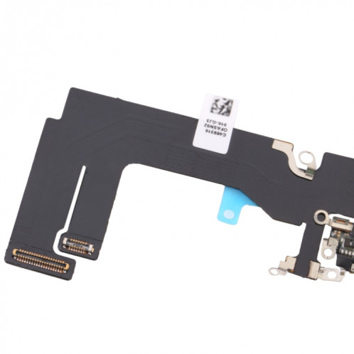 Pour iPhone 13 mini câble flexible de port de charge (noir) SH010B1781-04