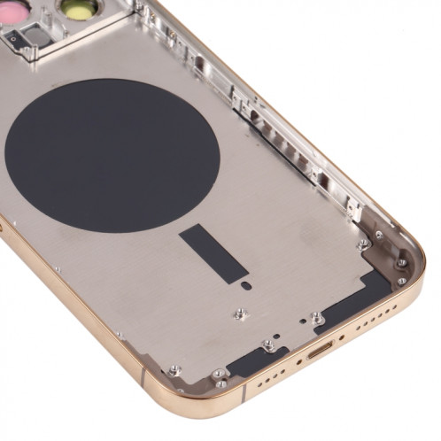 Couvercle de boîtier arrière avec plateau de carte SIM et lentille de la caméra pour iPhone 13 Pro Max SH02JL939-06