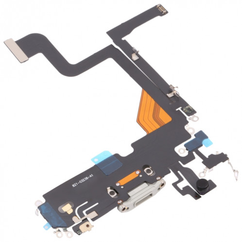 Pour le câble flexible du port de charge de l'iPhone 13 Pro (blanc) SH007W598-04