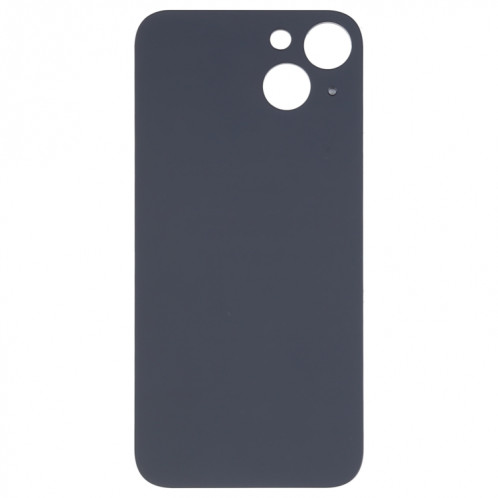Couvercle de batterie arrière en verre pour grand trou de caméra de remplacement facile pour iPhone 14 (noir) SH19BL1437-06