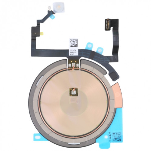 Pour iPhone 14/14 Plus Module de charge sans fil NFC avec câble flexible pour lampe de poche SH0037478-04