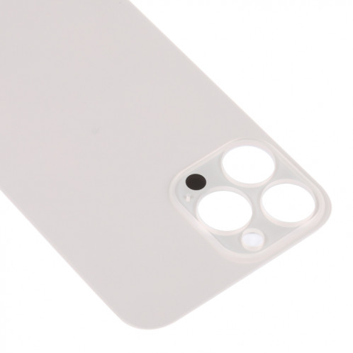 Couvercle de batterie arrière en verre à grand trou de caméra de remplacement facile pour iPhone 14 Pro Max (or) SH40JL607-06
