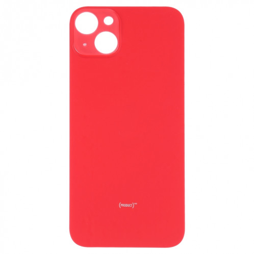 Pour iPhone 14 Plus Remplacement facile du couvercle de batterie arrière en verre avec grand trou de caméra (rouge) SH42RL1634-06