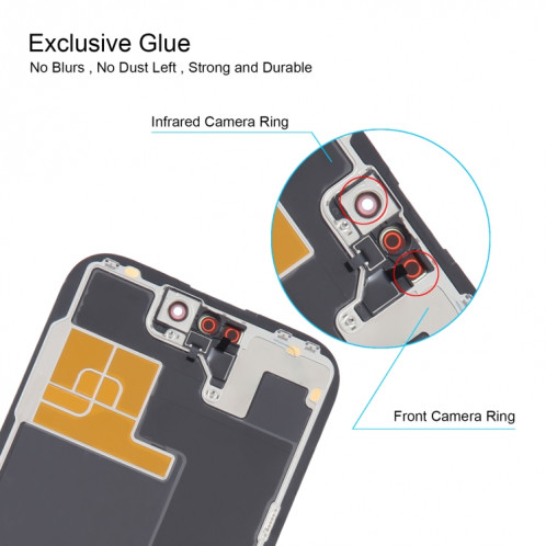 Écran LCD d'origine LTPO Super Retina XDR OLED pour iPhone 14 Pro avec assemblage complet du numériseur SH0047160-012