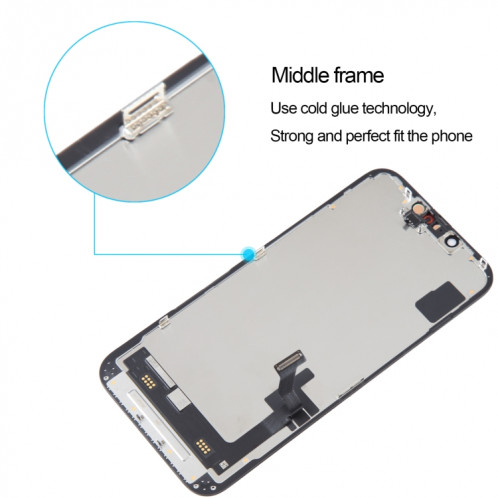 Écran LCD d'origine Super Retina XDR OLED pour iPhone 14 avec assemblage complet du numériseur SH00491952-012