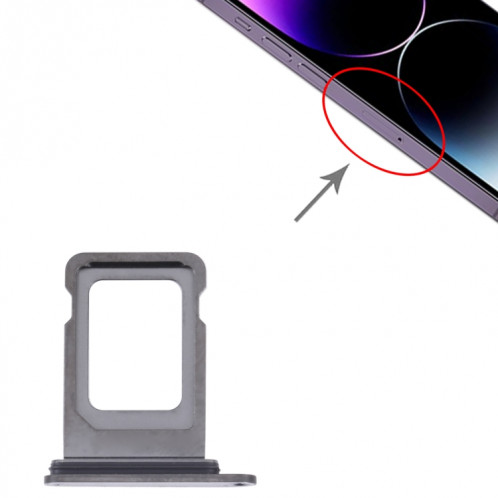 Tiroir carte SIM+SIM pour iPhone 14 Pro Max (Violet) SH067P1693-04