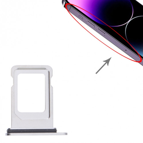 Plateau de carte SIM pour iPhone 14 Pro Max (Argent) SH068S329-04