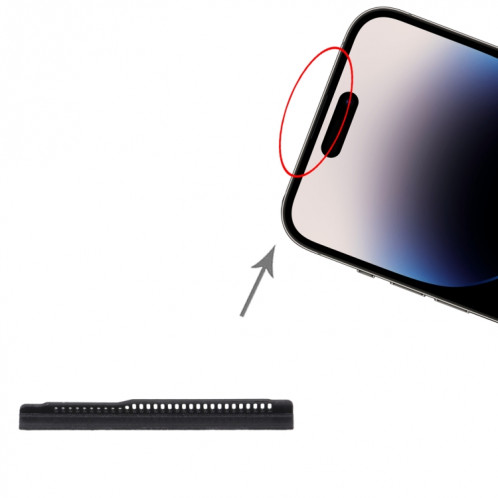 10 housses en maille pour récepteur d'écouteurs pour iPhone 14 Pro / 14 Pro Max SH0092840-04