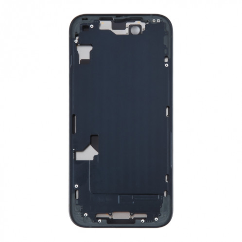 Coque arrière de batterie pour iPhone 14 avec cadre central/touches latérales (noir) SH95BL1623-06