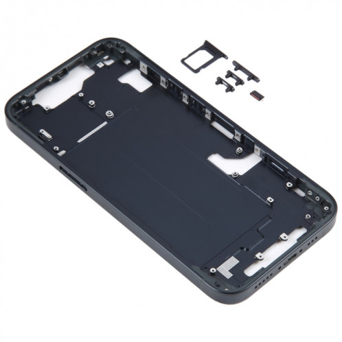Pour iPhone 14 Cadre central avec touches latérales (Noir) SH096B1087-06