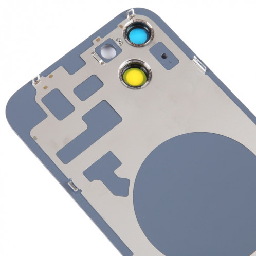 Coque arrière de batterie en verre avec support pour iPhone 14 SH11BL1280-06