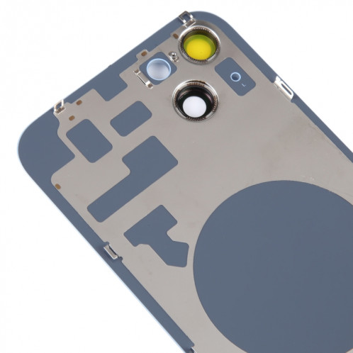 Coque arrière de batterie en verre avec support pour iPhone 14 (bleu) SH11LL626-06