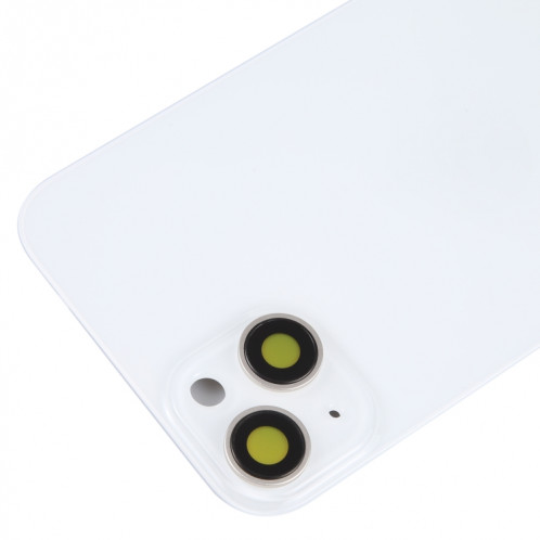 Coque arrière de batterie en verre avec support pour iPhone 14 (blanc) SH11WL1656-06