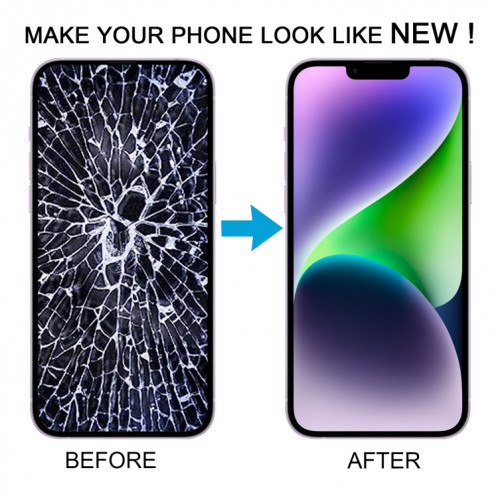 Pour écran LCD OEM iPhone 14 avec assemblage complet de numériseur SH0140943-07