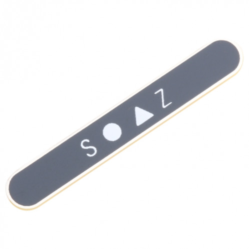 Pour iPhone 14/14 Plus US Edition 5G Antenne de signal Plaque de verre (Jaune) SH360Y376-04