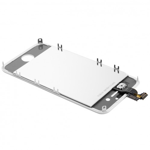 10 PCS iPartsAcheter 3 en 1 pour iPhone 4S (LCD + Frame + Touch Pad) Assemblage de numériseur (Blanc) S117WT1795-07