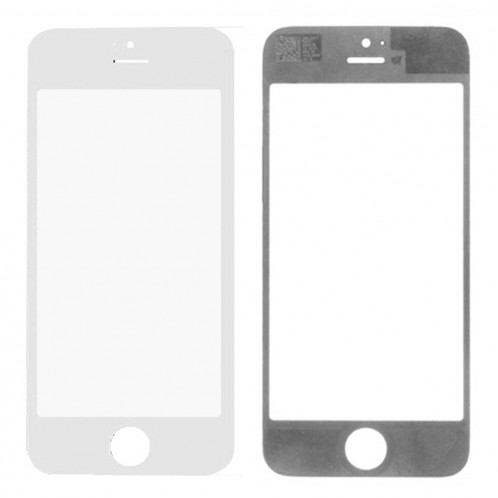 5 PCS Noir + 5 PCS Blanc iPartsAcheter pour iPhone 5 et 5S Front Screen Lentille extérieure en verre S529FF268-06