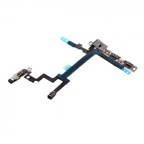 iPartsBuy pour iPhone 5 Bouton d'alimentation et bouton de volume Câble Flex avec supports SI15211247-04