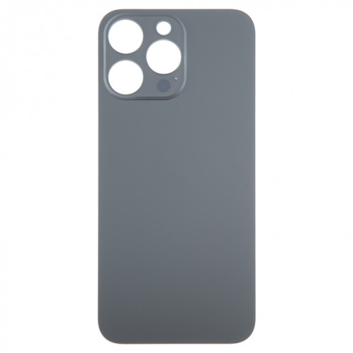 Pour iPhone 15 Pro Max Couvercle arrière de la batterie en verre (noir) SH18BL635-07