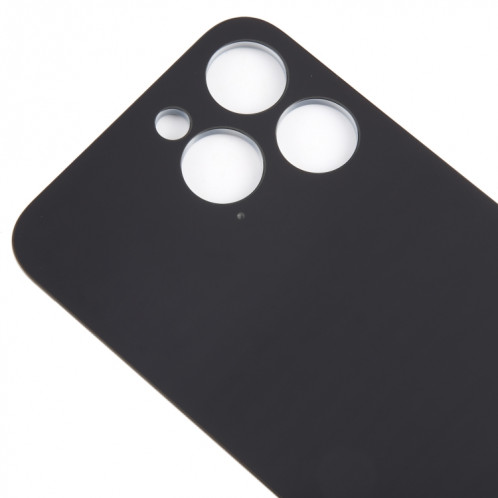 Pour iPhone 15 Pro Max Couvercle arrière de la batterie en verre (noir) SH18BL635-07