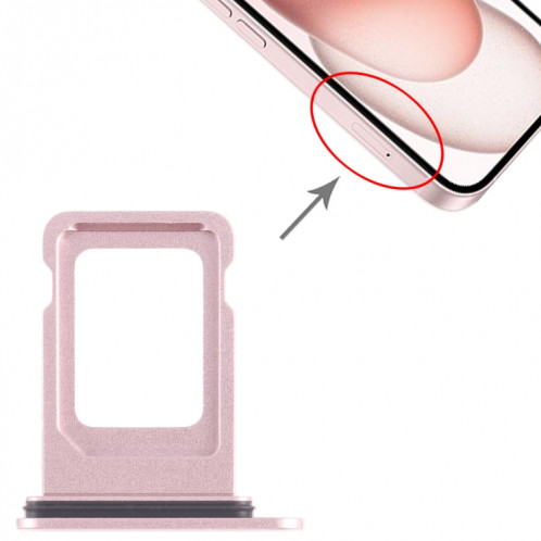 Pour iPhone 15 Plus Plateau de carte SIM (Rose) SH022F479-04