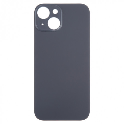 Pour iPhone 15 Remplacement facile Grand trou de caméra Couvercle de batterie arrière en verre (noir) SH42BL208-07