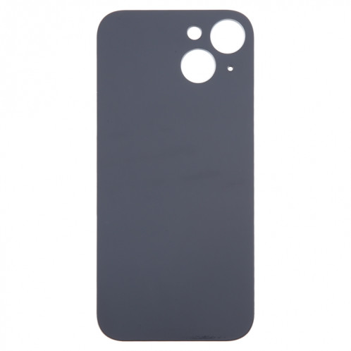 Pour iPhone 15 Remplacement facile Grand trou de caméra Couvercle de batterie arrière en verre (noir) SH42BL208-07