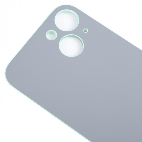 Pour iPhone 15 Remplacement facile Grand trou de caméra Couvercle de batterie arrière en verre (Vert) SH42GL307-07