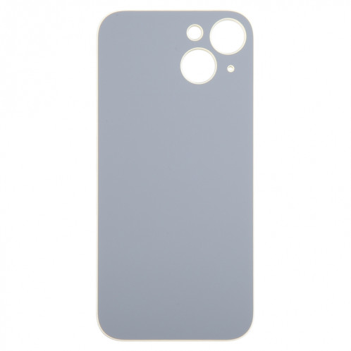 Pour iPhone 15 Remplacement facile Grand trou de caméra Couvercle de batterie arrière en verre (Jaune) SH42YL636-07