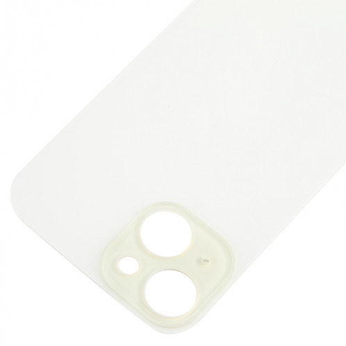 Pour iPhone 15 Remplacement facile Grand trou de caméra Couvercle de batterie arrière en verre (Jaune) SH42YL636-07