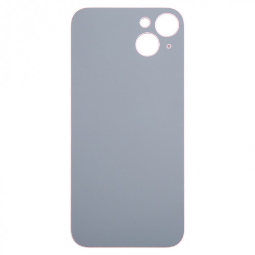 Pour iPhone 15 Plus Remplacement facile Grand trou de caméra Couvercle de batterie arrière en verre (rose) SH43FL1895-07