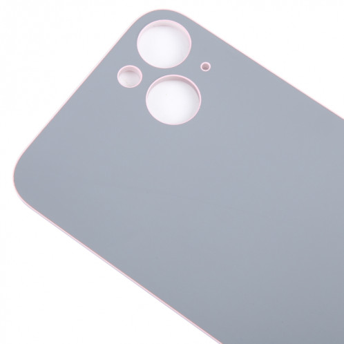 Pour iPhone 15 Plus Remplacement facile Grand trou de caméra Couvercle de batterie arrière en verre (rose) SH43FL1895-07