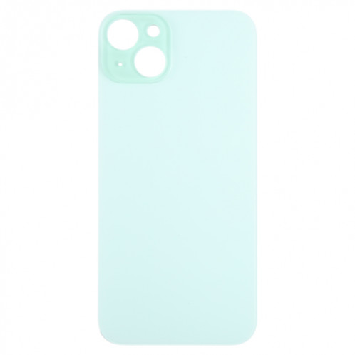 Pour iPhone 15 Plus, remplacement facile, grand trou de caméra, couvercle de batterie arrière en verre (vert) SH43GL1669-07