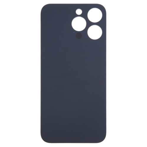 Pour iPhone 15 Pro Max Remplacement facile Grand trou de caméra Couvercle de batterie arrière en verre (bleu) SH45LL1789-07