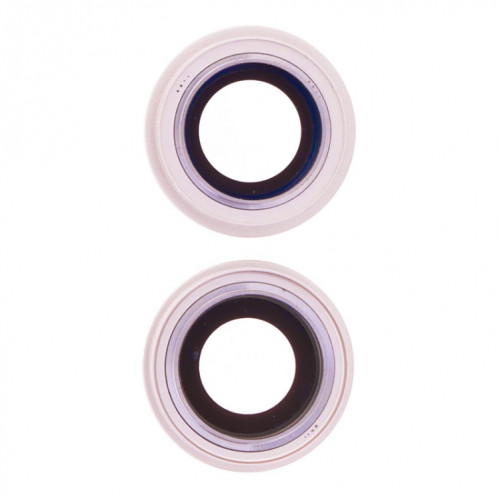Pour iPhone 15/15 Plus 1 jeu de cache d'objectif d'appareil photo (rose) SH077F539-02