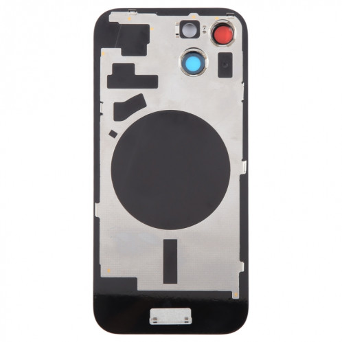 Pour iPhone 15 Plus Couvercle arrière de batterie en verre avec couvercle d'objectif d'appareil photo SH85BL629-07