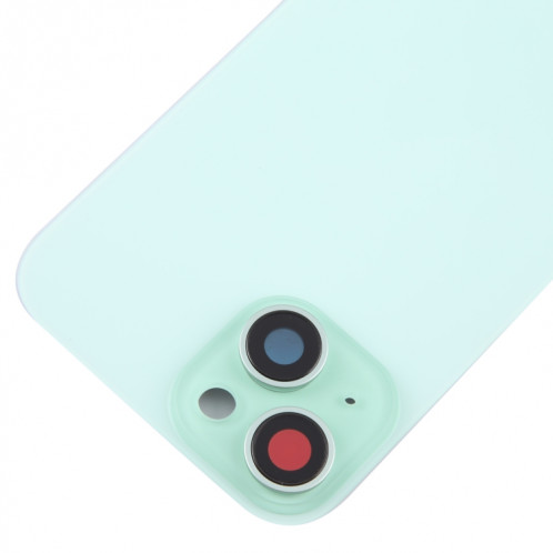 Pour iPhone 15 Plus Couvercle arrière de batterie en verre avec couvercle d'objectif d'appareil photo SH85GL647-07