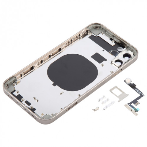Coque arrière avec aspect imitation iP15 Pro pour iPhone 11 (Titane) SH7TCL796-07