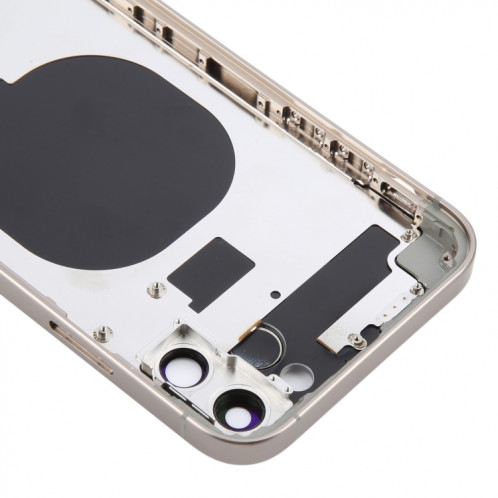 Coque arrière avec aspect imitation iP15 Pro pour iPhone 11 (Titane) SH7TCL796-07