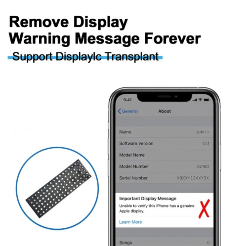 Écran LCD JK incell pour iPhone 15 Pro SJ0121980-012