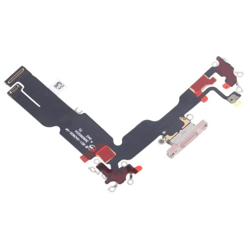 Câble flexible de port de charge pour iPhone 15 Plus (rose) SH134F775-04