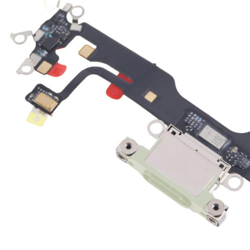 Câble flexible de port de charge pour iPhone 15 Plus (vert) SH134G762-04