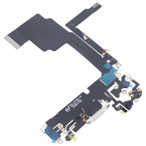 Câble flexible pour port de charge pour iPhone 15 Pro (blanc) SH135W1896-04