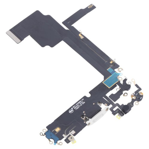 Câble flexible de port de charge pour iPhone 15 Pro Max (blanc) SH136W757-04