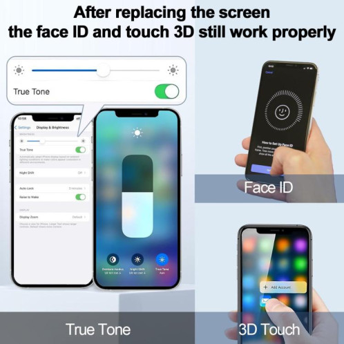 Écran OLED rigide JK pour iPhone 15 Pro SJ0156732-011
