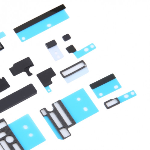 Pour iPhone 15/15 Plus 10 ensembles d'autocollants de dissipateur de chaleur de carte mère + tampons en mousse éponge FPC SH9931118-04