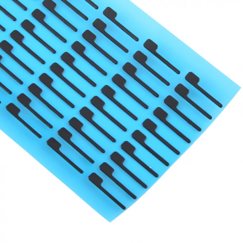 Pour iPhone 15 Pro 100 ensembles d'autocollants adhésifs noirs pour fond LCD (01) SH9935903-04