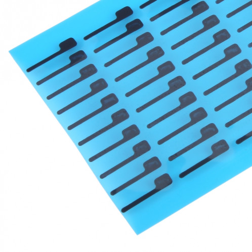Pour iPhone 15 Pro 100 ensembles d'autocollants adhésifs noirs pour fond LCD (01) SH9935903-04