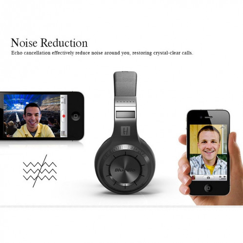 Bluedio HT Turbine Casque d'écoute stéréo Bluetooth 4.1 sans fil avec micro, Pour iPhone, Samsung, Huawei, Xiaomi, HTC et autres smartphones, tous les appareils audio (blanc) SB125W729-017