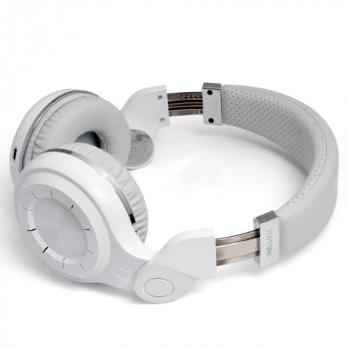 Bluedio T2 Turbine Casque stéréo sans fil Bluetooth 4.1 avec micro, Pour iPhone, Samsung, Huawei, Xiaomi, HTC et autres smartphones, tous les appareils audio (blanc) SB127W1584-013